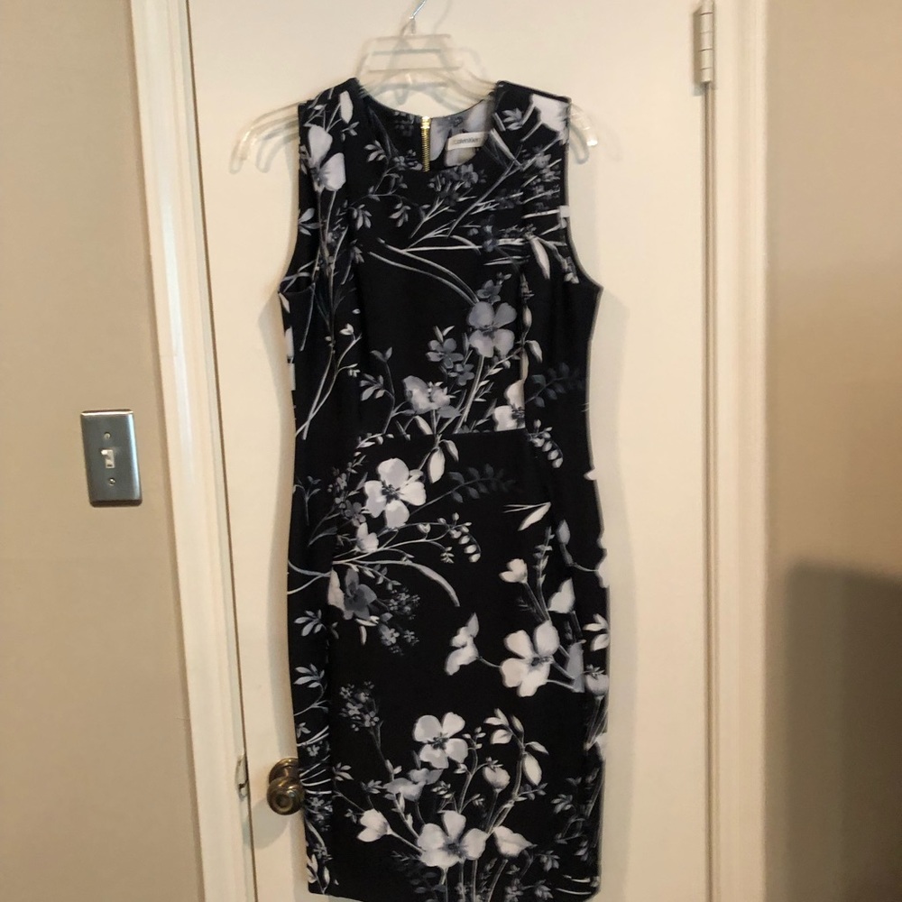 Calvin Klein Midi Sheath Dress